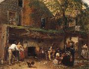 Eastman Johnson Das Leben im Suden oil painting artist